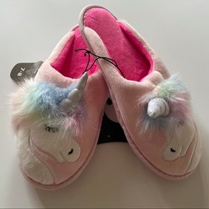 Sleeping Unicorn Slippers Size 7-8